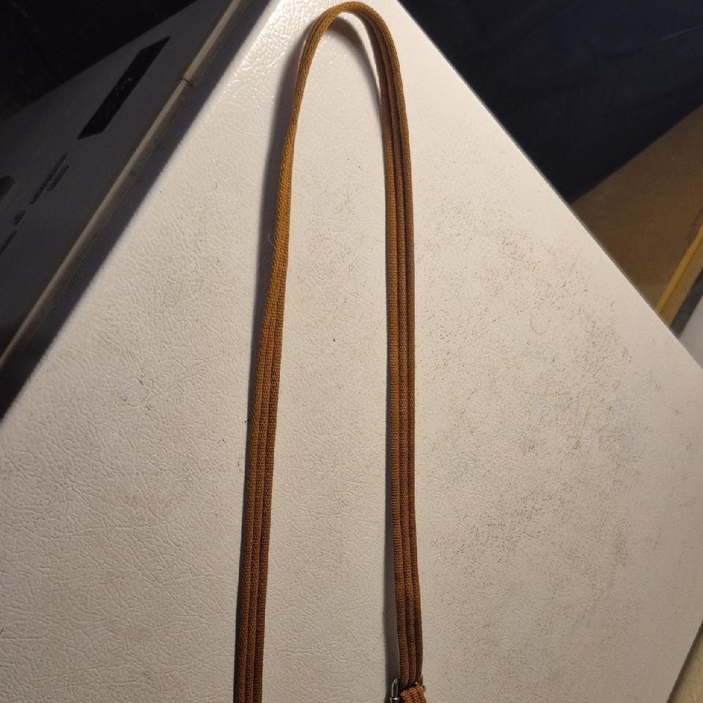 Fossil Mustard and Taupe Crossbody Bag - Picture 12 of 15